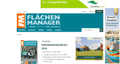Desktop Screenshot of flaechenmanager.com